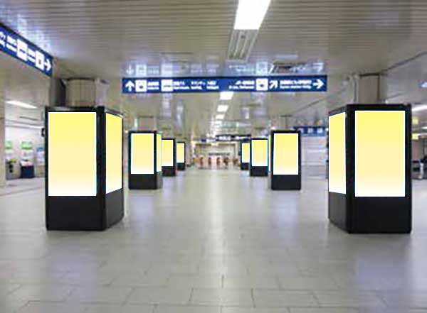 J・ADビジョンWEST  京都駅地下鉄連絡口セット