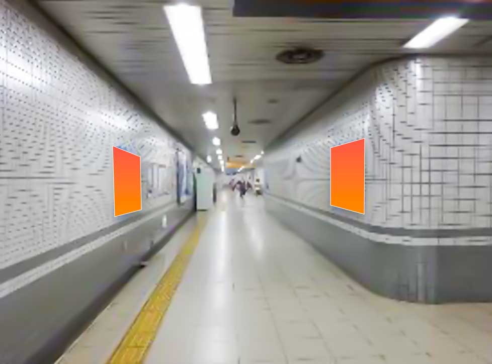 京阪パネル（神宮丸太町駅）